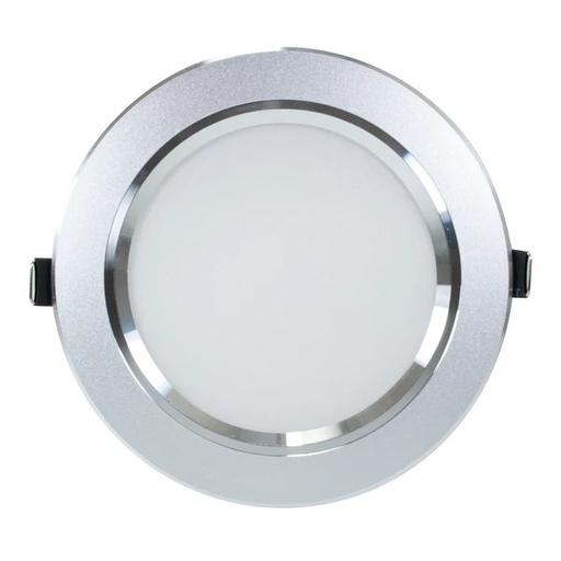 (20388) LUMINARIO LED 9W PLATA (DUBAI)