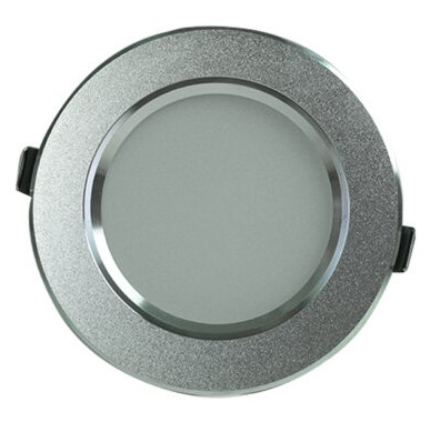 (20389) LUMINARIO DECORATIVO  7W PLATA  DUBAI