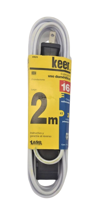 (2421) EXTENSION USO DOMESTICO 2M. KEER