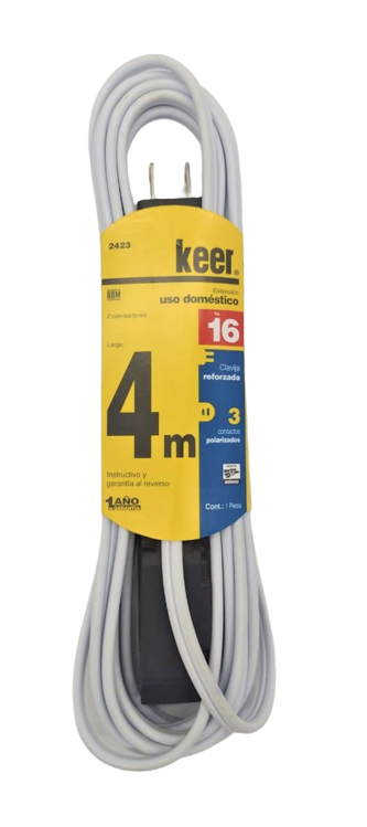 (2423) EXTENSION USO DOMESTICO 4M. KEER