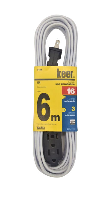 (2425) EXTENSION USO DOMESTICO 6M. KEER