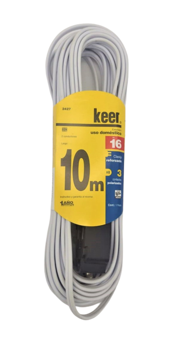 (2427) EXTENSION USO DOMESTICO 10M. KEER