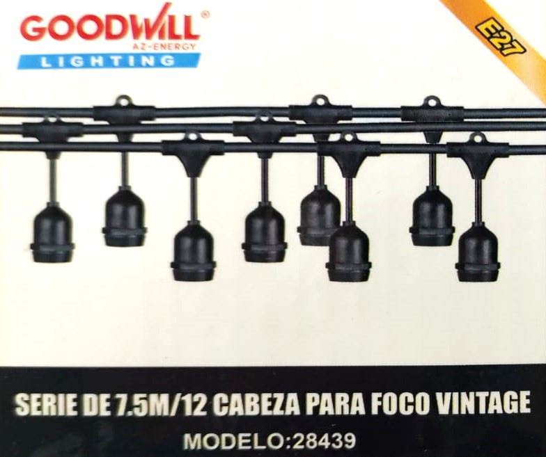 (28439) SERIE FOCOS 7.5M GOOD WILL