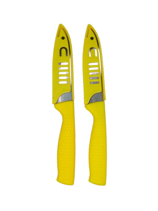 (71509) CUCHILLO 2 PZAS. CACHA PLASTICO