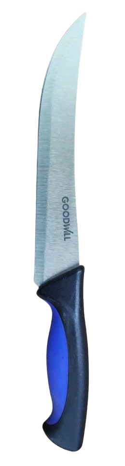 (71842) CUCHILLO MANGO BICOLOR 7"  GOOD WILL