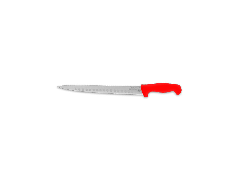 (CACE-18R) CUCHILLO CECINERO TROQUELADO #18 ROJO