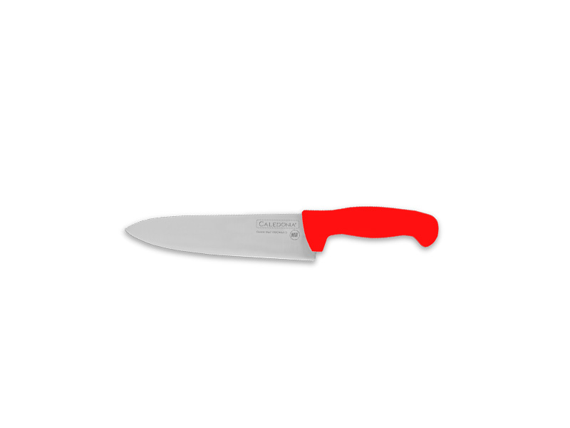 (CACHE-8R) CUCHILLO CHEF 8" ROJO