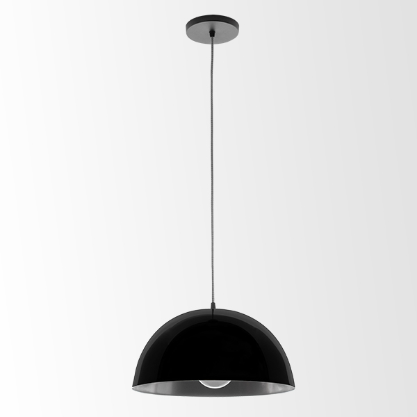 (MX-CL1803/NB-ST) LUMINARIO COLGANTE ALUMINIO NEGRO (MAXXI)