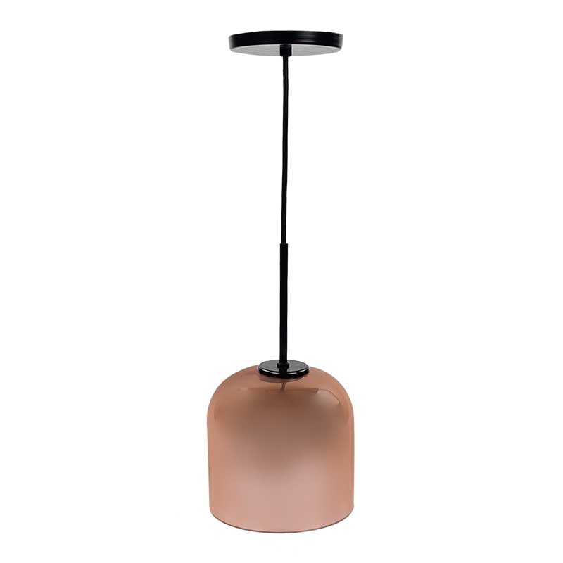 (MX-CL1817/CB) LUMINARIO COLGANTE VIDRIO SOPLADO COBRE (MAXXI)