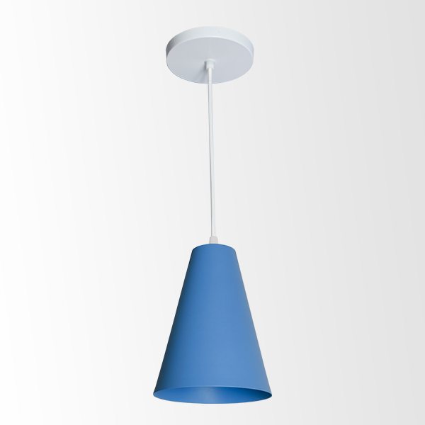 (MX-CL1820-3) LUMINARIO COLGANTE AZUL/BLANCO (MAXXI) 