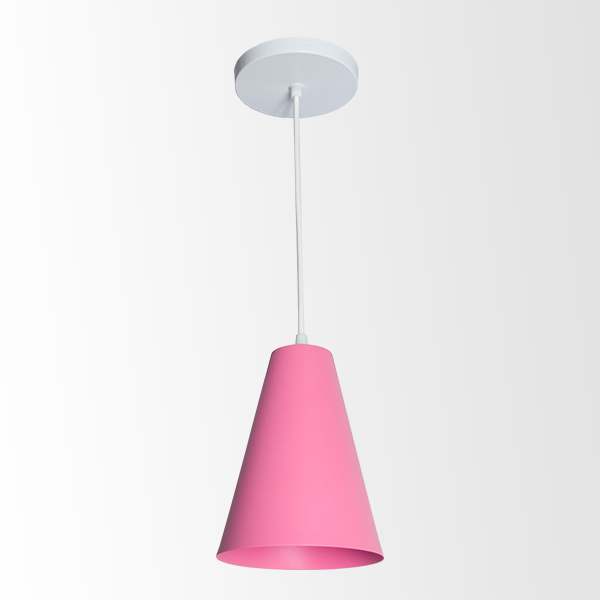 (MX-CL1820-8) LUMINARIO COLGANTE ROSA/BLANCO (MAXXI)