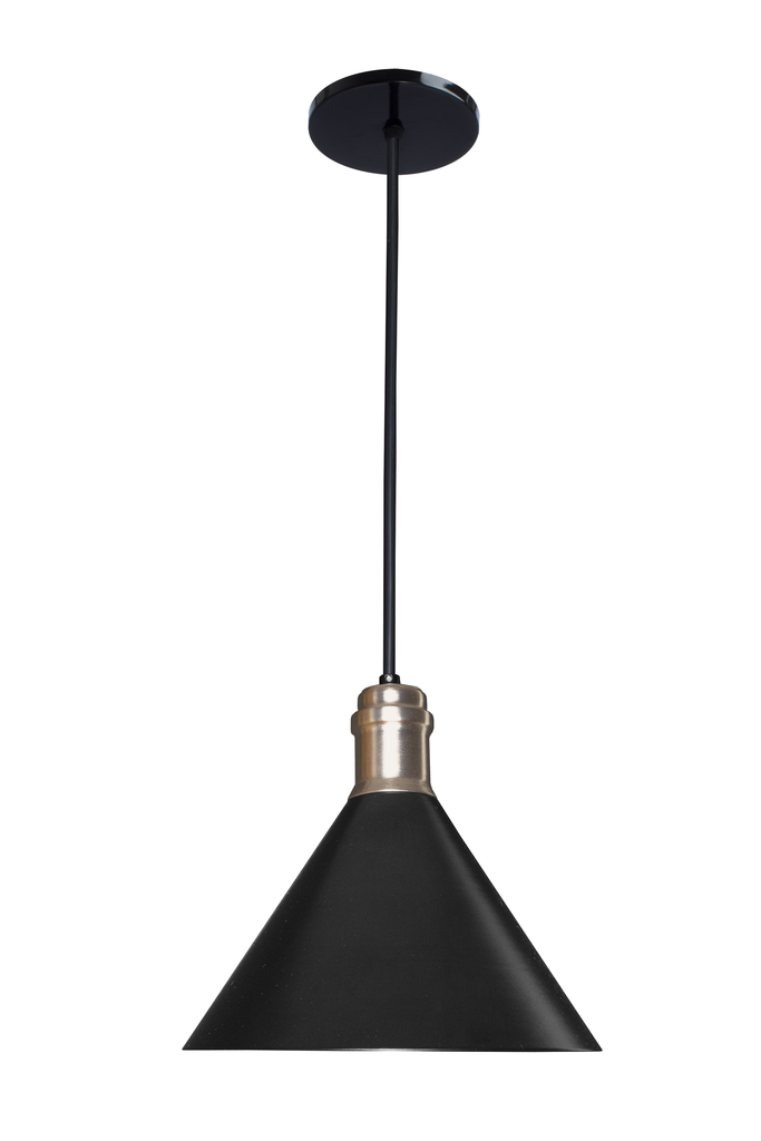 (MX-CL7020/S) LUMINARIO COLGANTE EN METAL NEGRO (MAXXI)