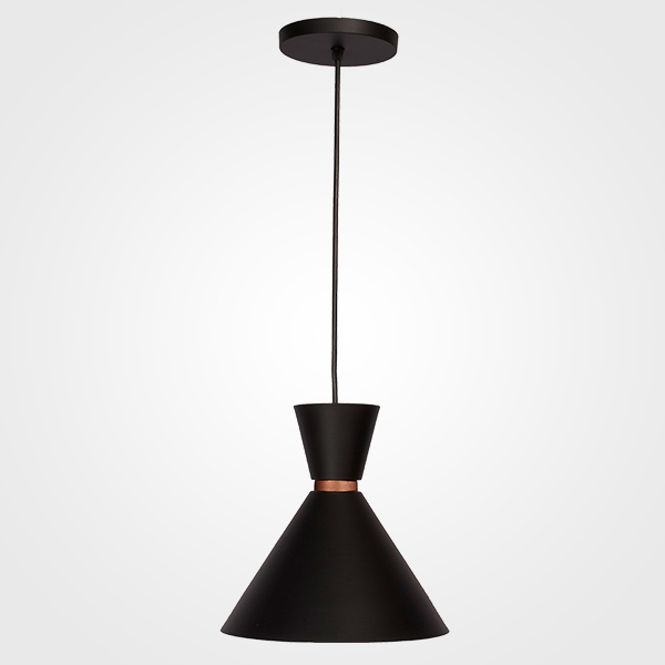 (MX-CL8030/N) LUMINARIO COLGANTE NEGRO/COBRE (MAXXI)