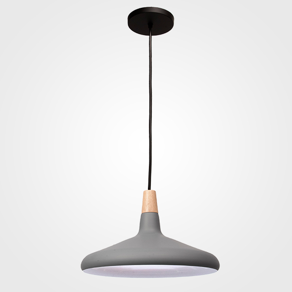 (MX-CL8040/G) LUMINARIO COLGANTE CON DETALLE EN MADERA (MAXXI)