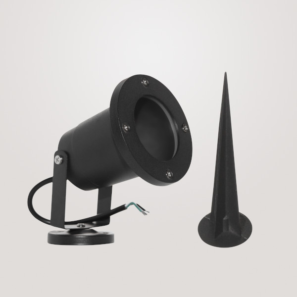 (MX-JR007) LUMINARIO USO EXTERIOR ALUMINIO NEGRO (MAXXI)