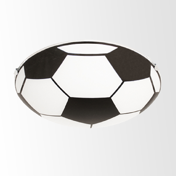 (MX-PF8018/LED60) PLAFON LED VIDRIO CURVO SATINADO FUTBOL (MAXXI)