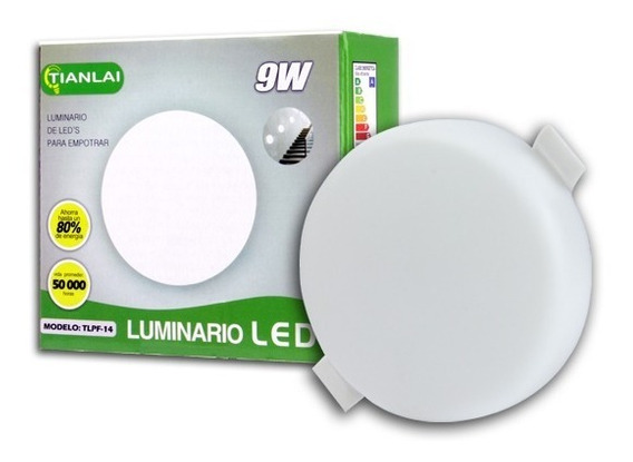 (S26W09) LUMINARIO SLIM  9W TIANLAI