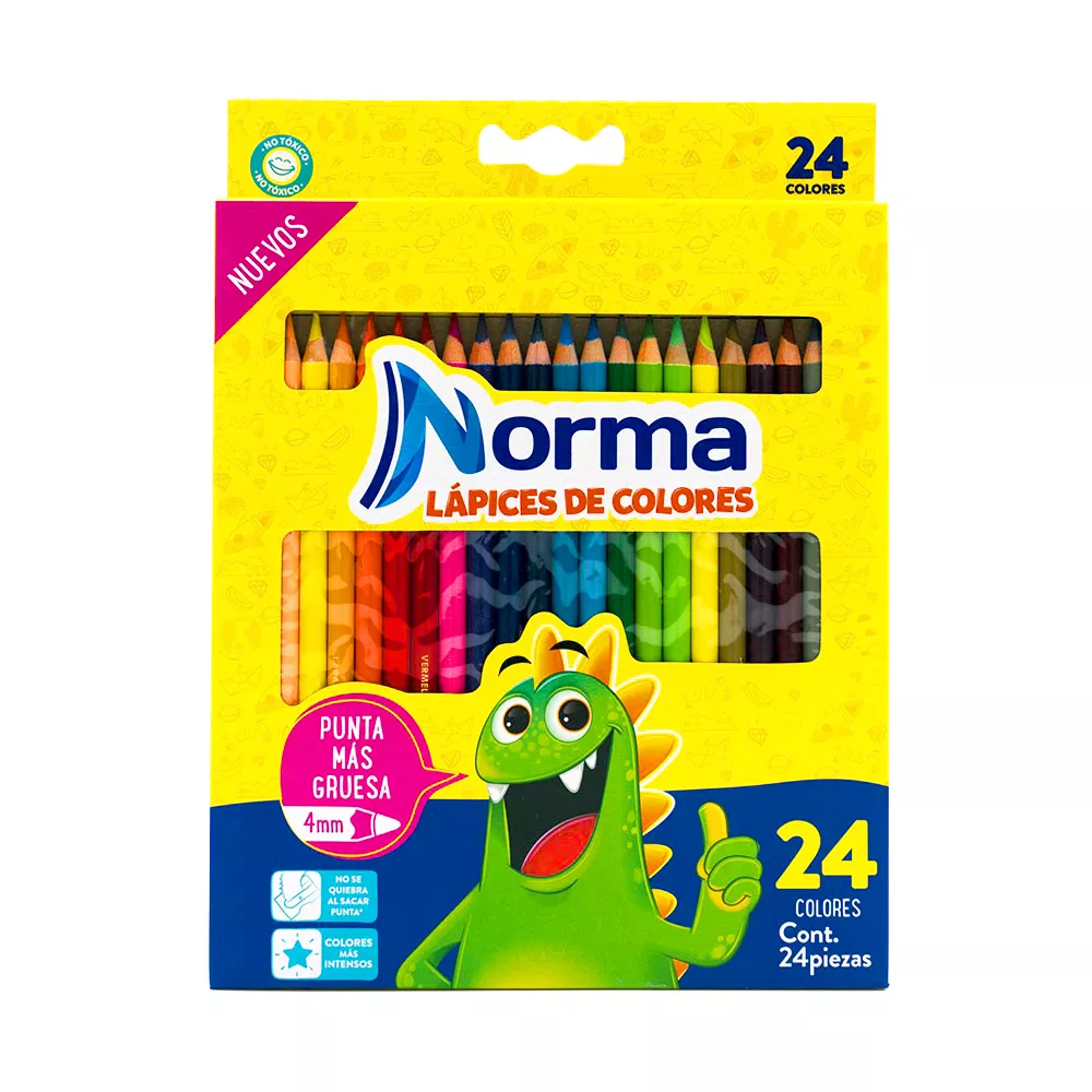 COLORES NORMA C/24