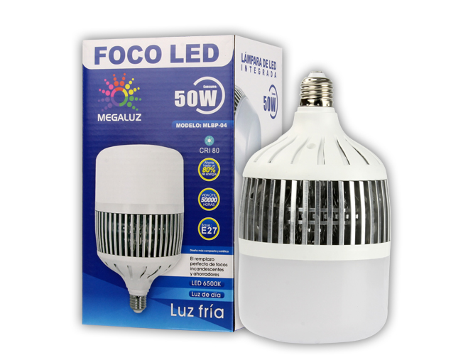 (S30W50) FOCO LED INDUSTRIAL MEGALUZ 50W