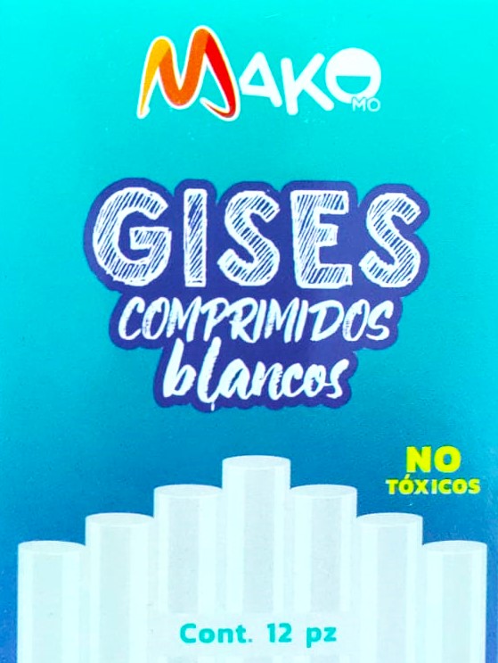 GIS BLANCO C/12 PZAS