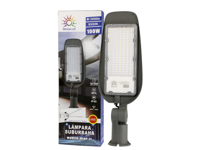 LAMPARA ALUMBRADO PUBLICO 100W (SELDA SOLAR)