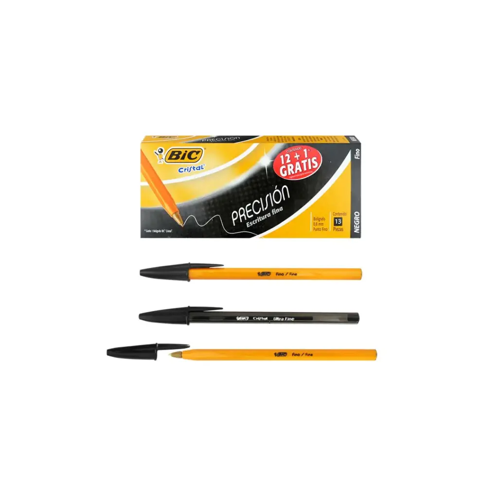 LAPICERO BIC FINO NEGRO