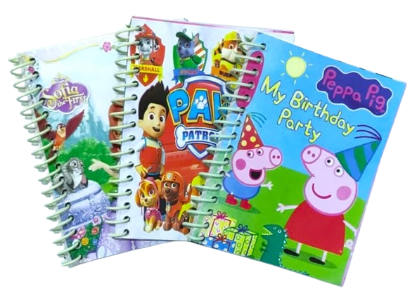 LIBRETITA DECORADA INFANTIL