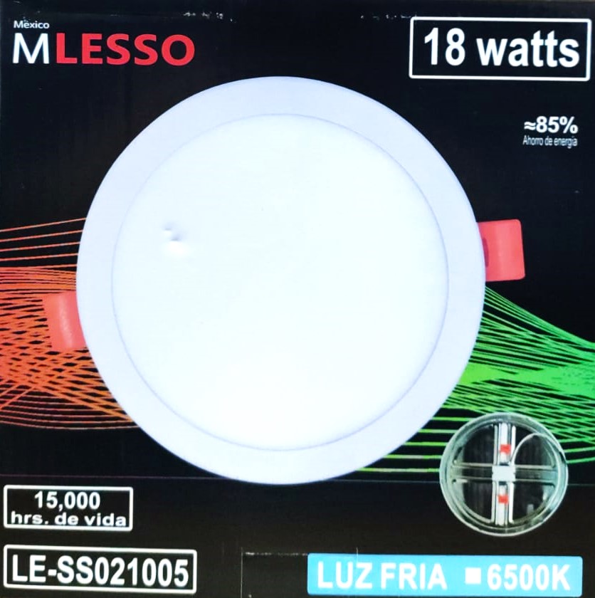 LUMINARIO AJUSTABLE 18W M´LESSO