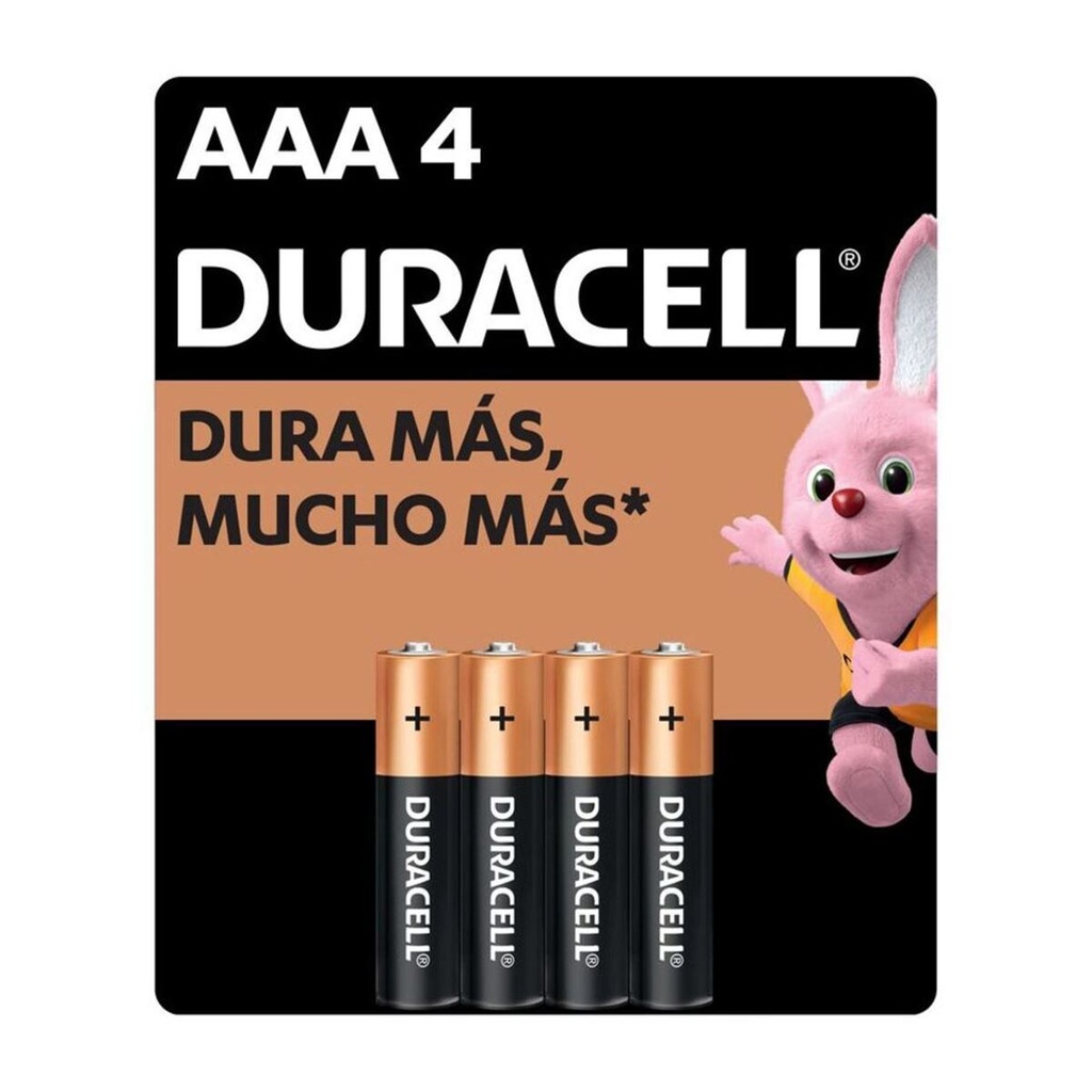 PILA DURACELL AAA C/4