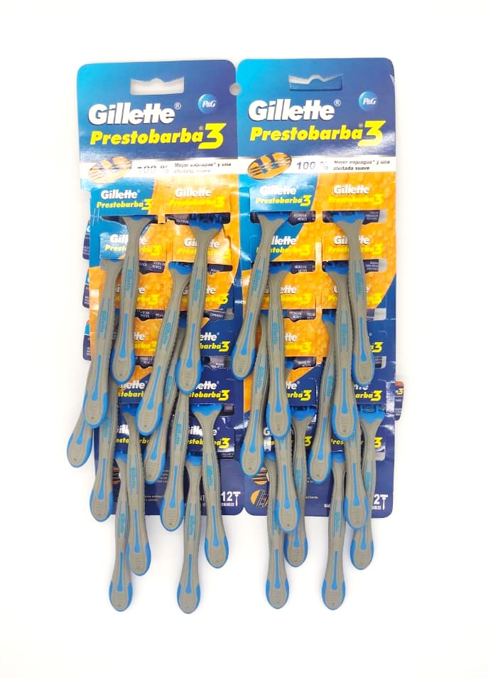 RASTRILLO GILLETTE 3H. ECO. C/24