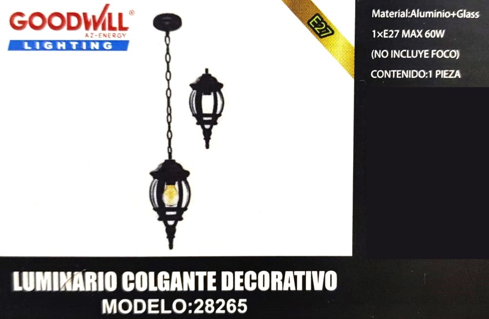 (28265) FAROL COLGANTE GOOD WILL