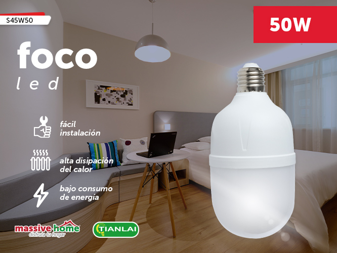 (S45W50) FOCO LED TIANLAI 50W