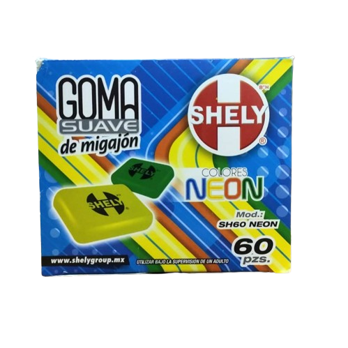 GOMA NEON MIGAJON SHELY C/60 PZAS