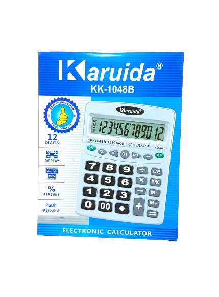 (KK-1048B) CALCULADORA 12 DIG. (GOOD WILL)