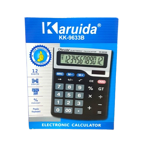 (KK-9633B) CALCULADORA 12 DIG. (GOOD WILL)