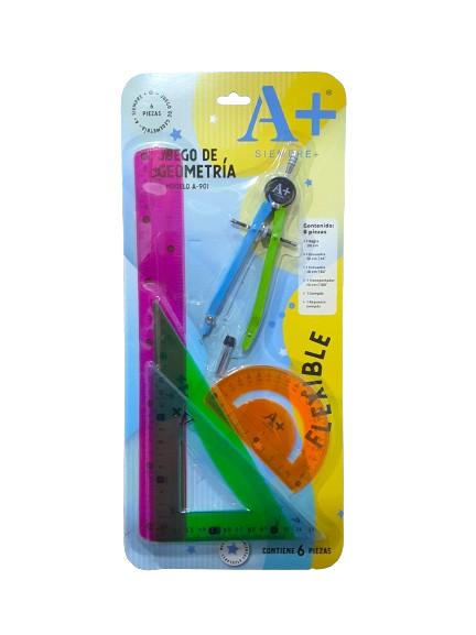 JUEGO GEOMETRICO FLEXIBLE NEON A+