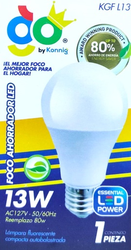 [KGFLA13] (KGFLA13) FOCO LED 13W KONNIG