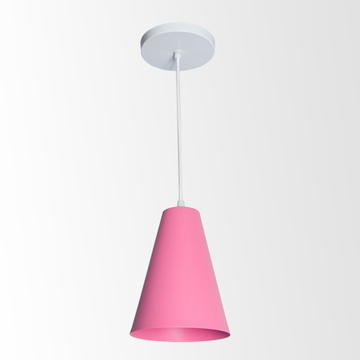 [MX-CL1820-8] (MX-CL1820-8) LUMINARIO COLGANTE ROSA/BLANCO (MAXXI)