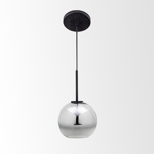 [MX-CL7017-N/CR] (MX-CL7017-N/CR) ESFERA VIDRIO SOPLADO CROMADO NEGRO (MAXXI)