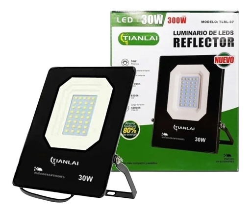 [4895174137333] (R13W30S06) REFLECTOR SLIM 30W TIANLAI