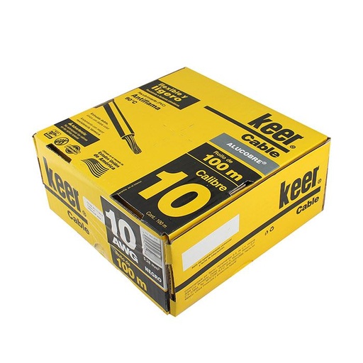 [CABLE KEER CAL.10 NEGRO] CABLE KEER #10 NEGRO