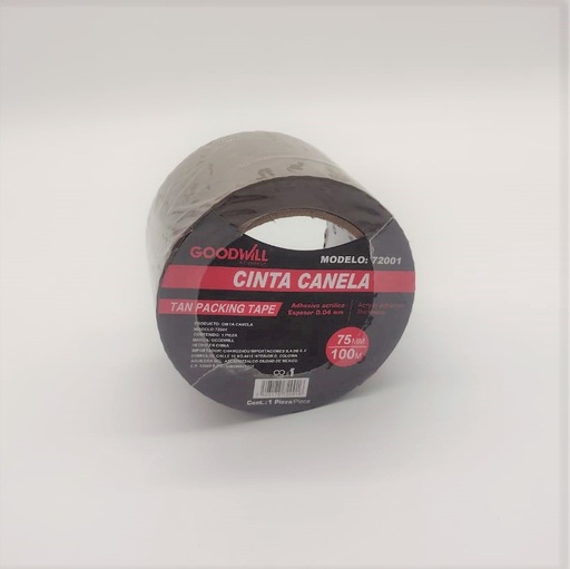 [72001] CINTA CANELA 100 MTS (GOOD WILL)