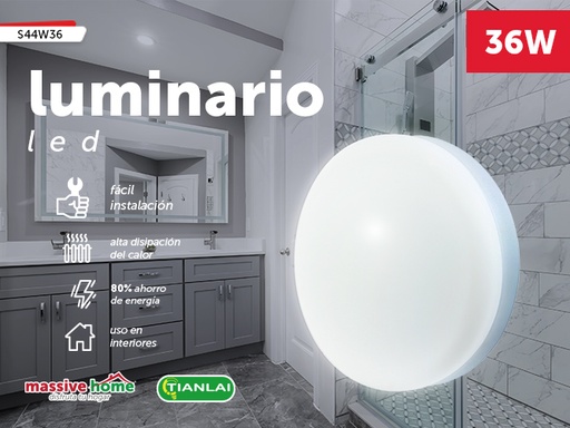 [S44W36] LUMINARIO LED 36W TIANLAI