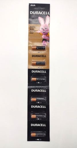 [41333428482] PILA DURACELL  AAA TIRA C/6