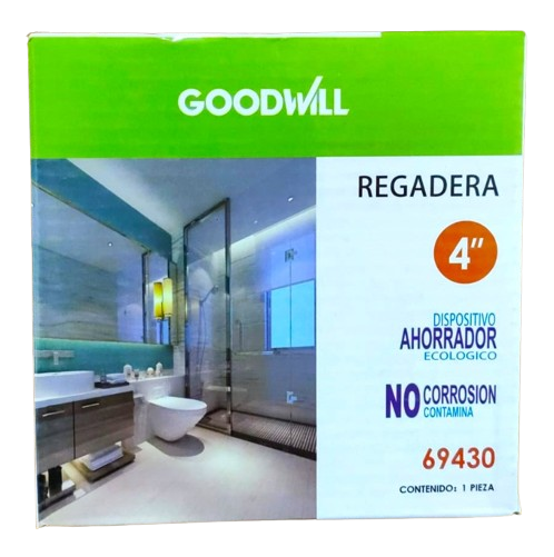 [69430] (69430) REGADERA 4" GOOD WILL 