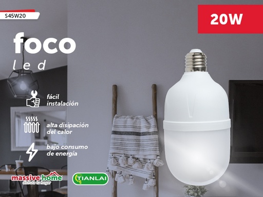 [S45W20] (S45W20) FOCO LED TIANLAI 20W